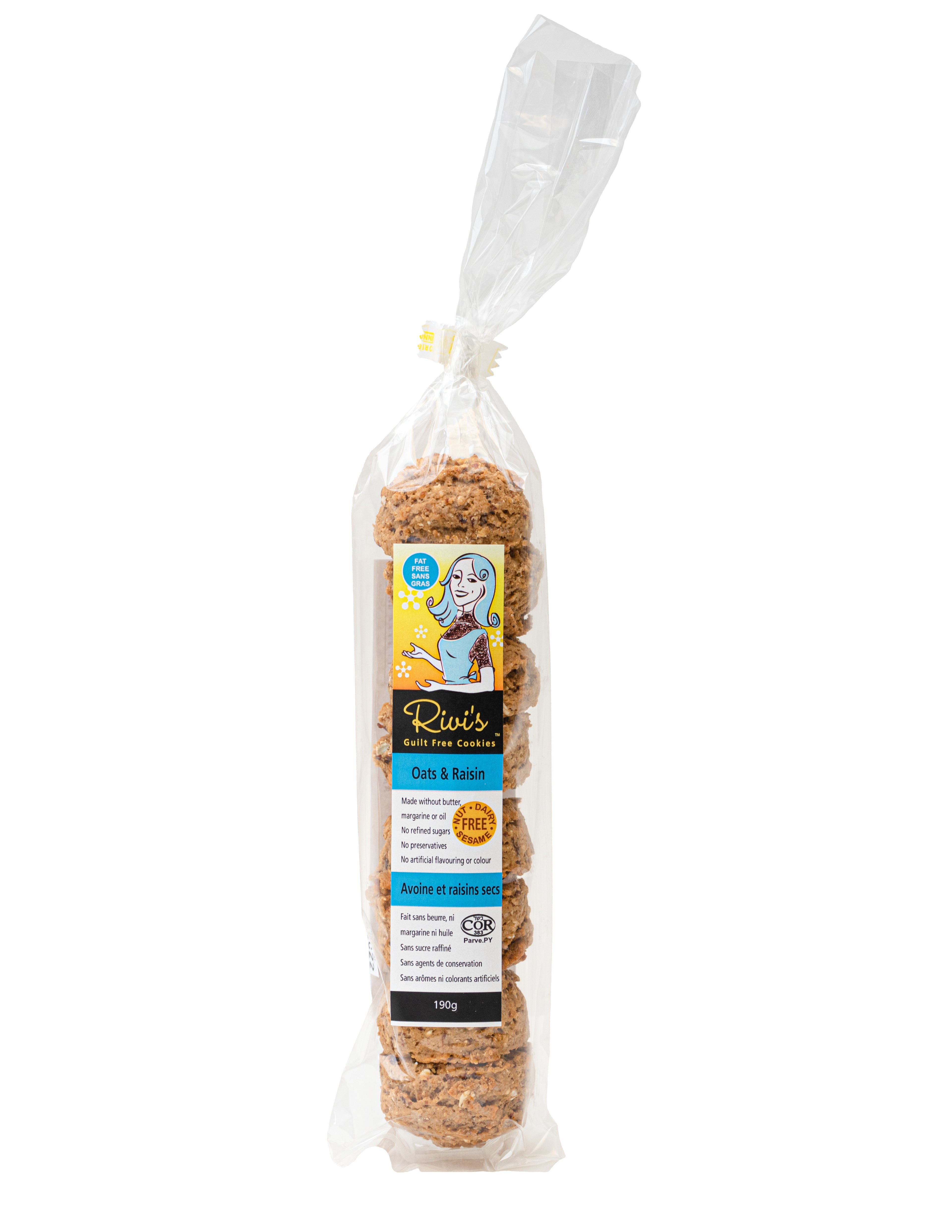 Oats & Raisin Cookies (190g)
