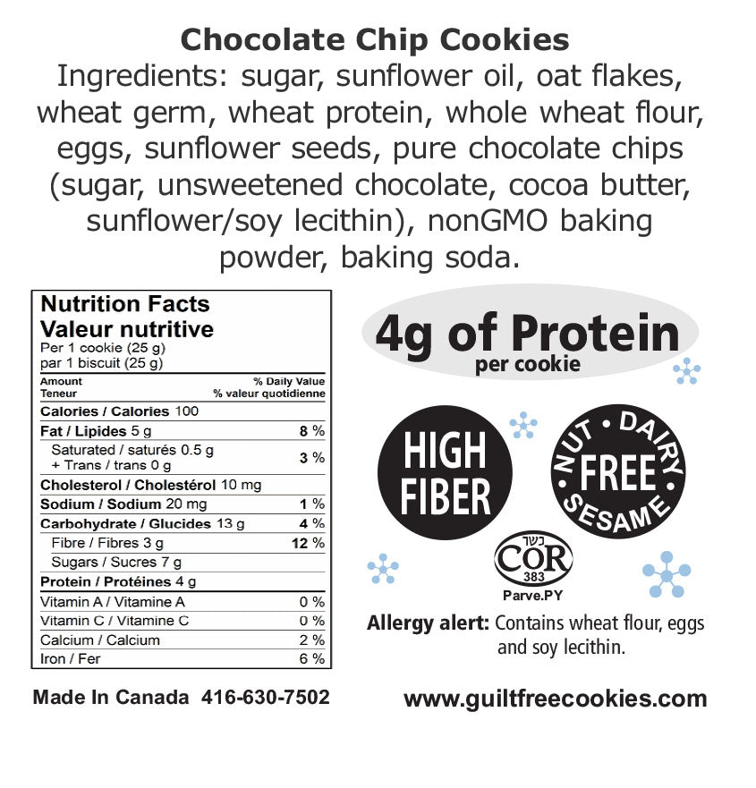 Dr. Daniels' Chocolate Chip Cookies (3pk)