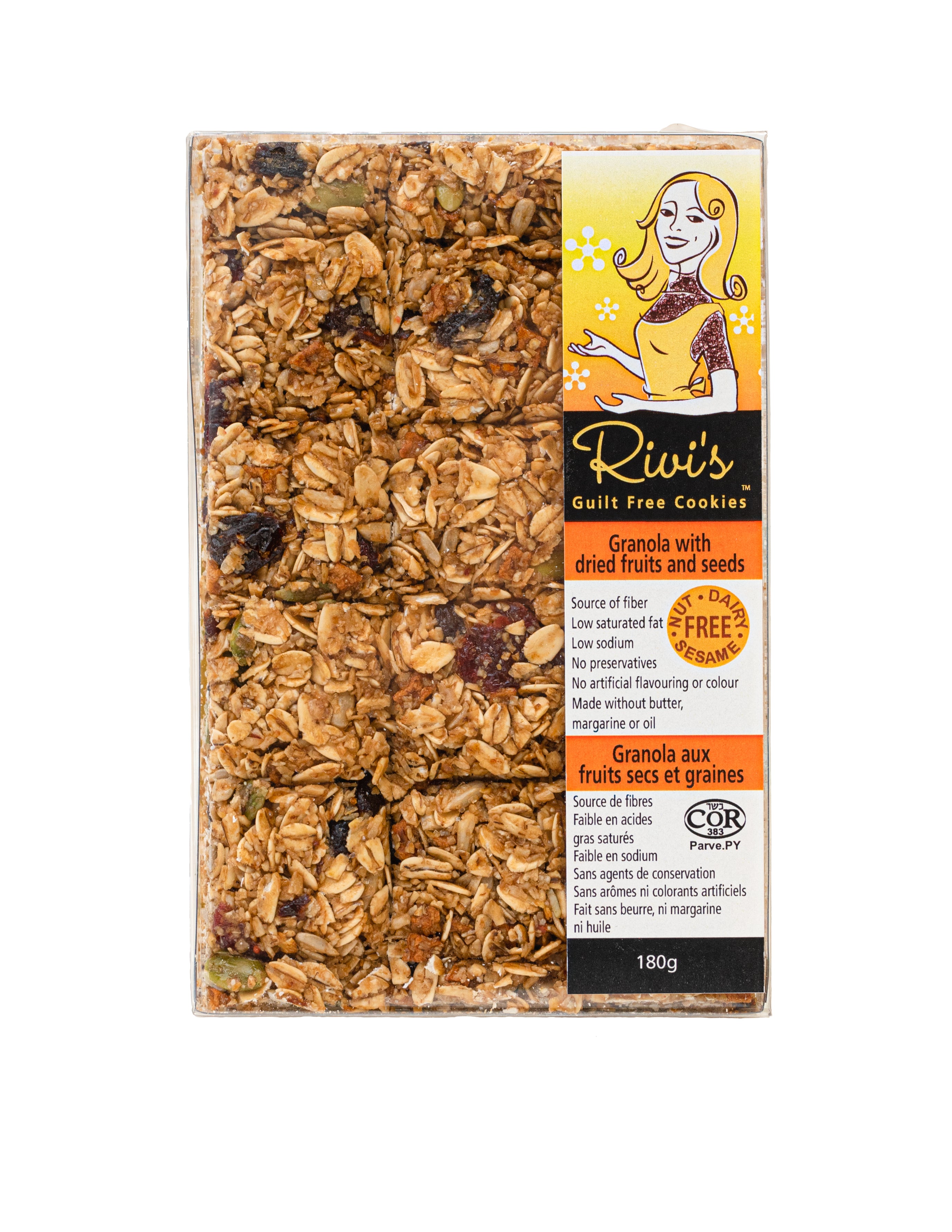 Dried Fruit & Seeds Granola (180g)