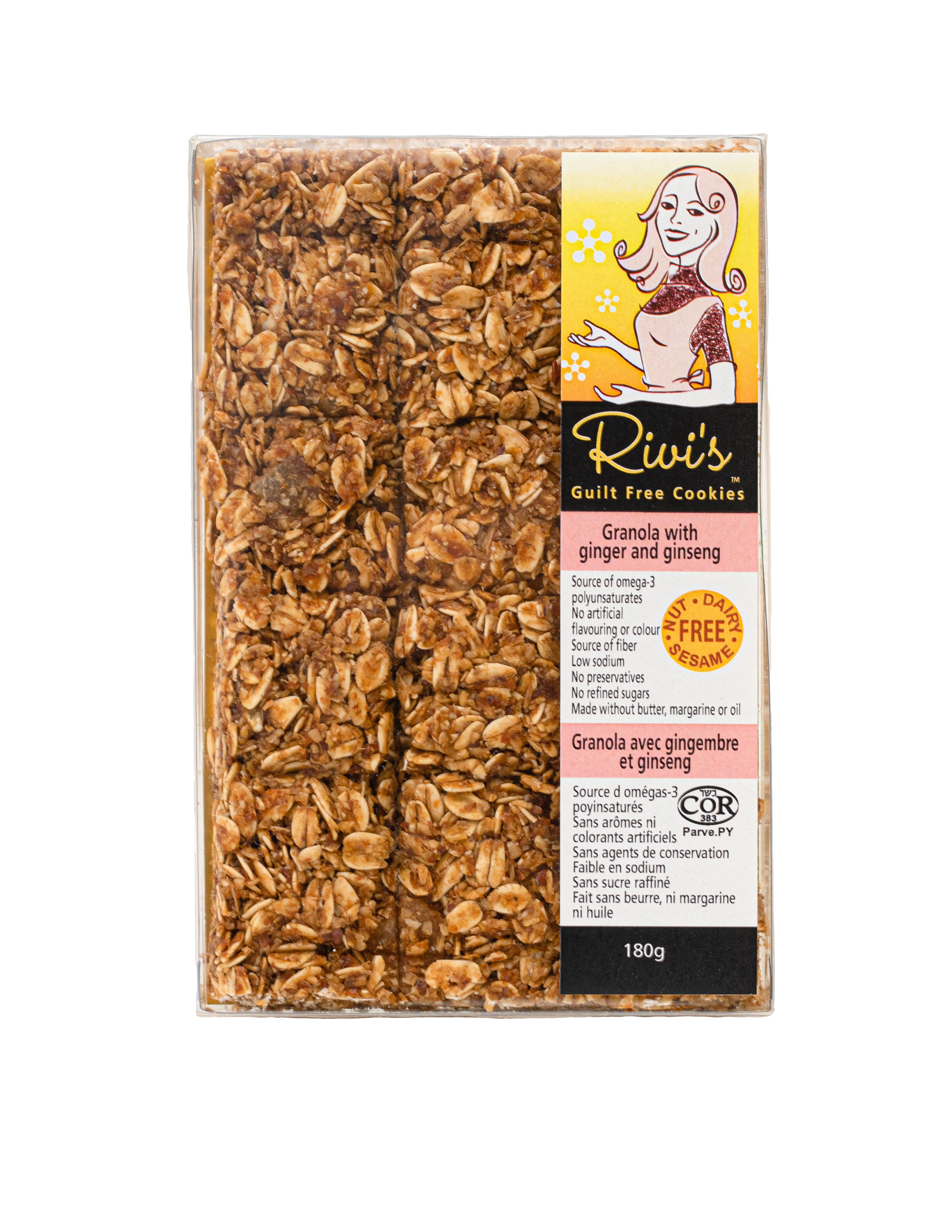 Ginger & Ginseng Granola  (180g)
